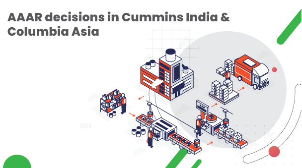 A conjoint reading of AAAR Decisions in the matter of Columbia Asia and Cummins India